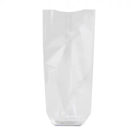 Polypropylene Bag; with Silver Base 100mm wide x 220mm high;